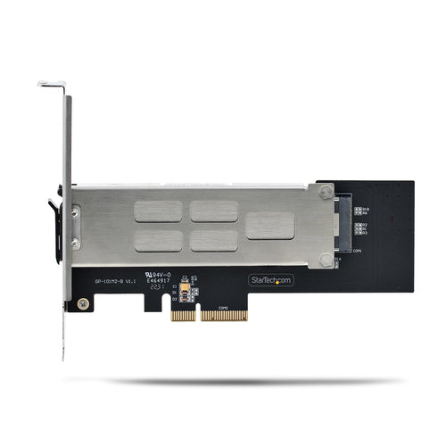 StarTech.com M.2 NVMe SSD to PCIe x4 Mobile Rack/Backplane with Removable Tray for PCI Express Expansion Slot, Tool-less Installation, PCIe 4.0/3.0 Hot-Swap Drive Bay, Key Lock - 2 Keys Included StarTech.com M.2 NVMe SSD to PCIe x4 Mobile Rack/Backplane with Removable Tray for PCI Express Expansion Slot, Tool-less Installation, PCIe 4.0/3.0 Hot-Swap Drive Bay, Key Lock - 2 Keys Included